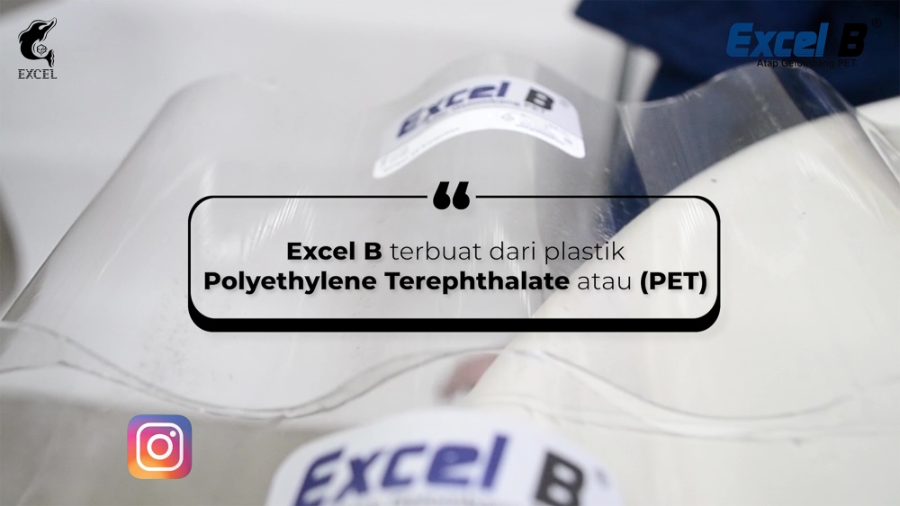 atap gelombang Excel B